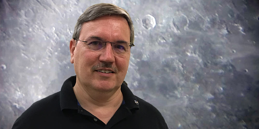 Tom Campbell and moon