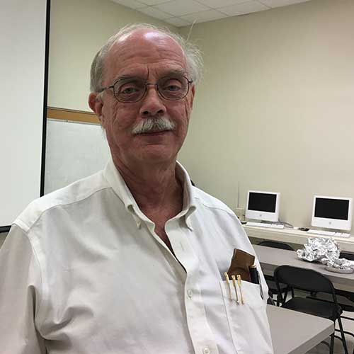 Karl serving as BVAC officer