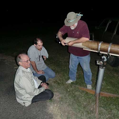 listening to explanation of work project