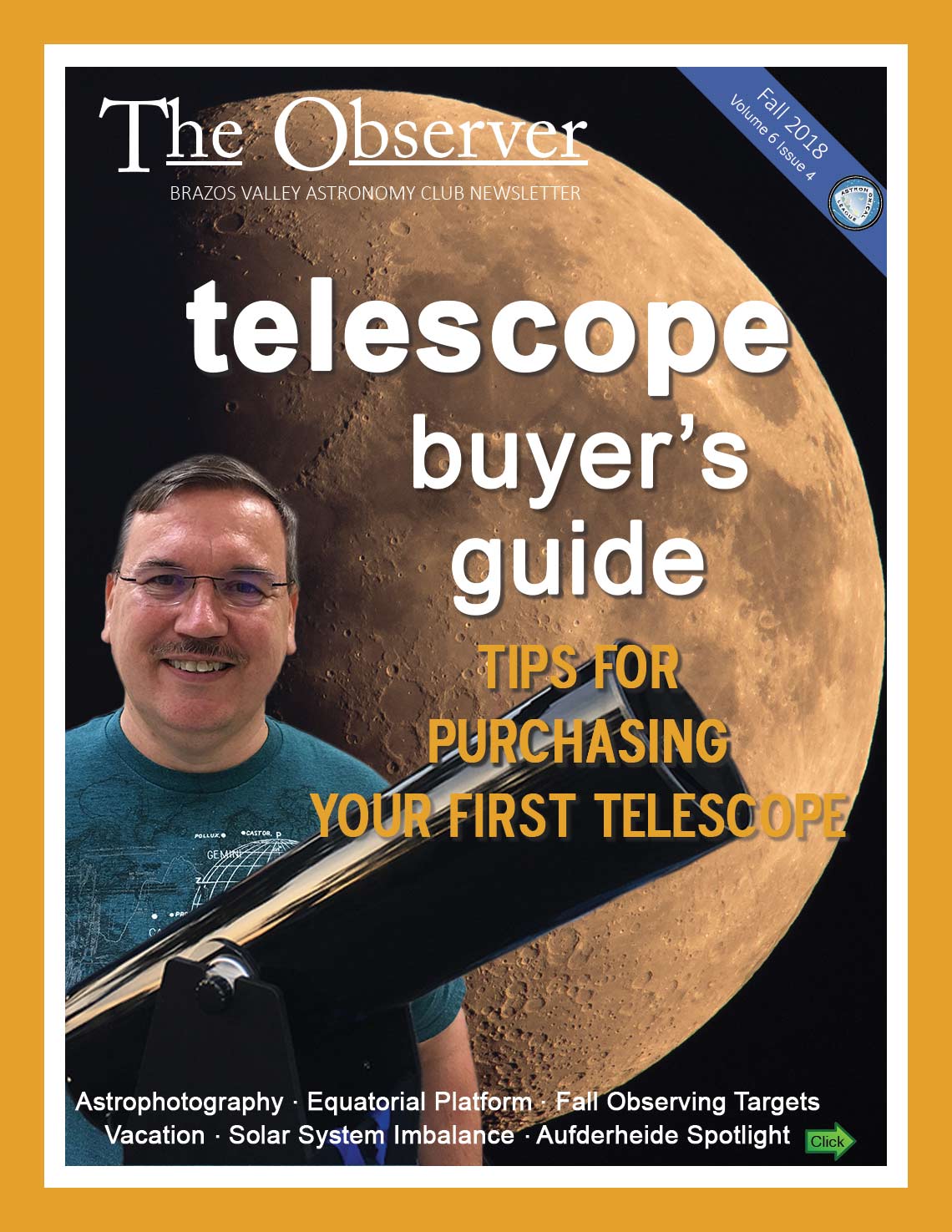 fall newsletter cover