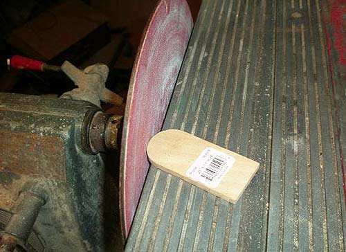 pieces can be cleaned up with sand paper