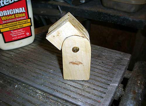 sides can be cleaned up with more sanding