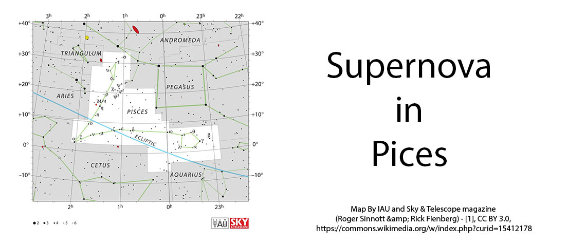 Pices constellation map