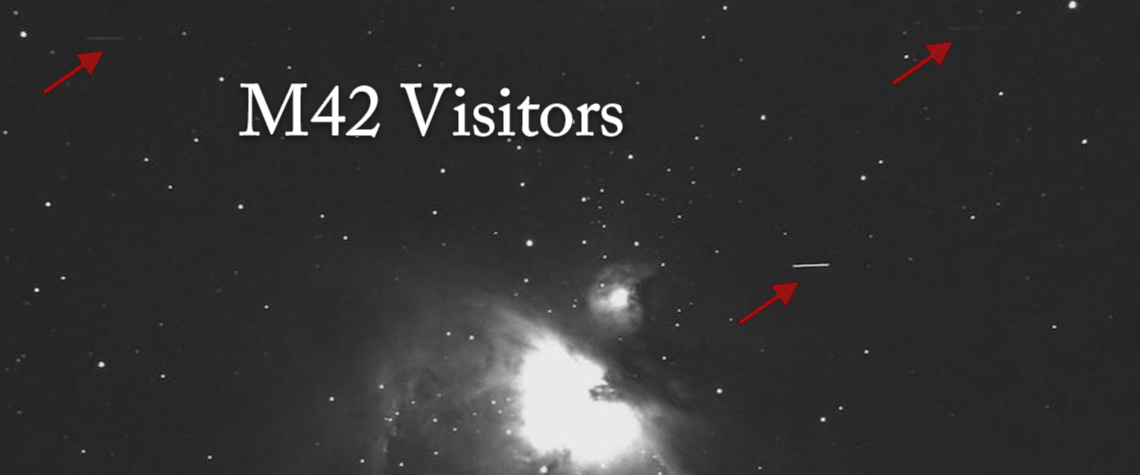 M42 and GOES satellites