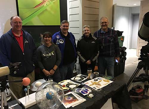 BVAC members volunteer for the evening