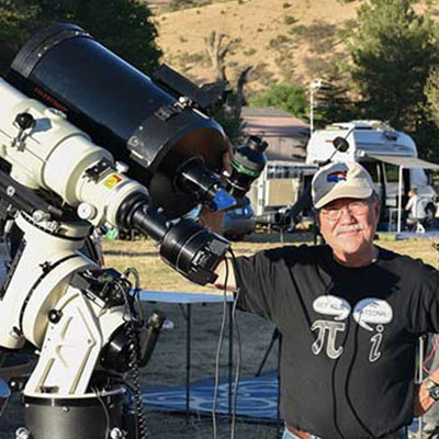 Spearman attending Texas star party