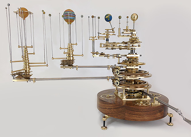 9 planet orrery