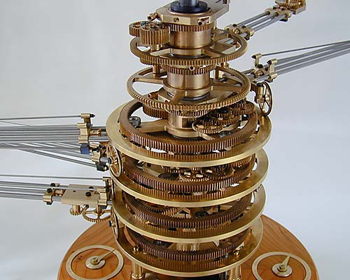 orrery gear column