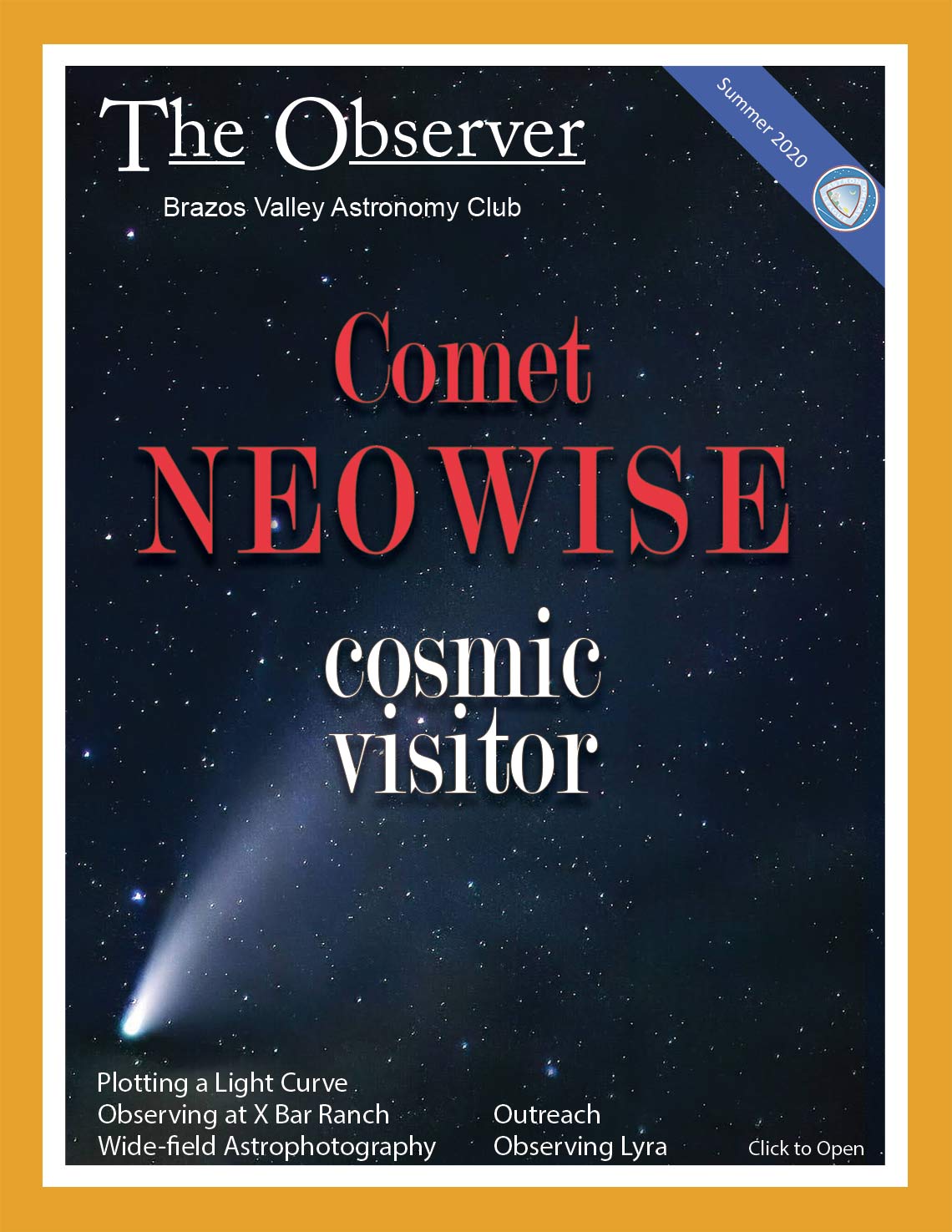 Summer 2020 Newsletter