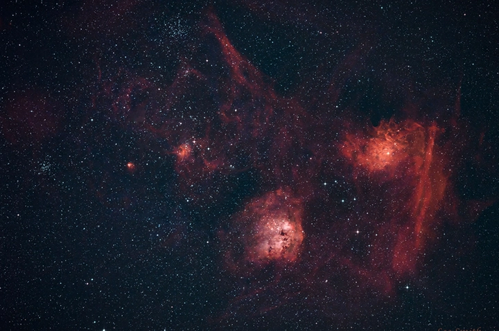 Flaming Star Nebula