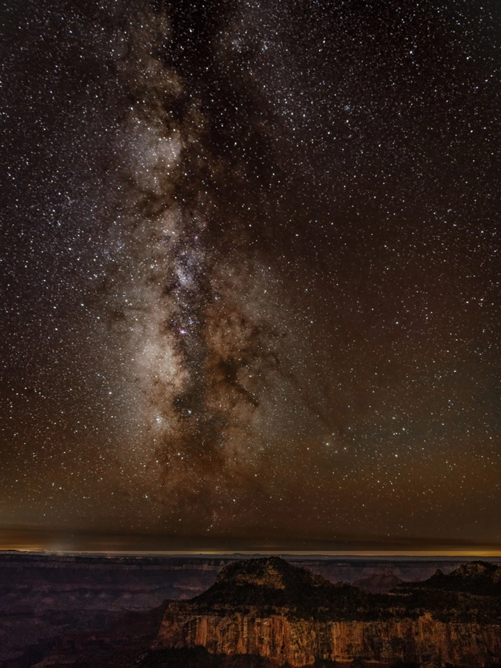 Milky Way over the Grand Canyon