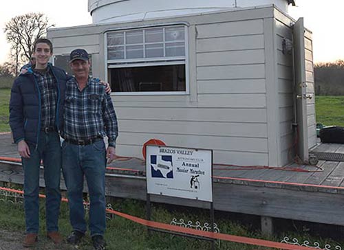 Mitchell Barry at Messier Marathon