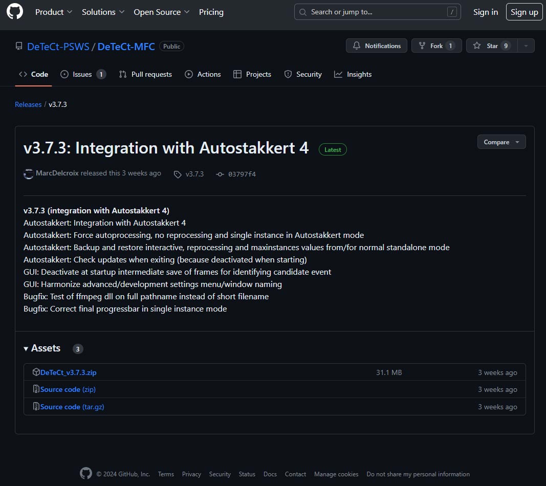DeTeCt download page