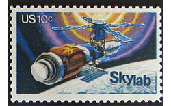 Space program stamp